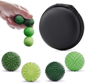 Silicone Magnetic Balls Fidget Toys for Adults & Teens,4PCS Stress Relief Sensory Toys for Autism ADHD Anxiety,Fun Textures Gadgets,Office Desk Toy
