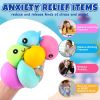 Pack Stress Balls for Adults, Cute Octopus Stress Relief Stress Ball