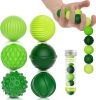 Silicone Magnetic Balls, Fidget Toys, 6-Pack Stress Relief Toys for Adults, Teens, Sensory Toy for Fingers Hands, Quiet Office Desk Toys with Textures