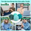 Fidget Toys Magnetic Stress Balls for Adults Teens- 8pcs Silicone Stress Relief Sensory Toy | Roller Finger Toy for Office Decoration