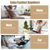 Shiatsu Back Massager with Heating Therapy - Cordless, Portable Design - 15min Auto-Off, Overheat Protection - Ideal for Waist