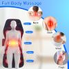Home Office Car Massage Chair Pad with Heat, Customizable Full Body Massager for Sedentary Pain & Sports Injury Relief, 3 Timer Settings