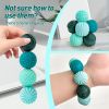 Fidget Toys Magnetic Stress Balls for Adults Teens- 8pcs Silicone Stress Relief Sensory Toy | Roller Finger Toy for Office Decoration