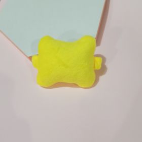 1pc Cute Mini Wrist Rest Support Pad Cushion Wrist Pillow Band For Office Computer Keyboard Mouse; Laptop; PC Gaming - Wrist Pain Relief (Color: Yellow)