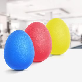 Hand Grip Strength Trainer, Stress Relief Ball (Color: Standard Size - Red Yellow Blue)