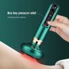 Cupping Massager, 12-level Body Scraping Tool, Cupping Tool. USB Rechargeable, Equipped with 1800mAh Lithium Battery, Available In White, Green